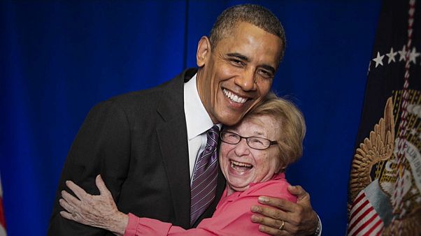 Dr. Ruth com Barack Obama Dr. Ruth com Barack Obama