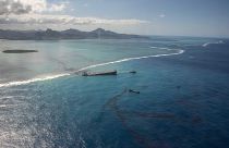Une marée noire menace l'île Maurice, des habitants se mobilisent