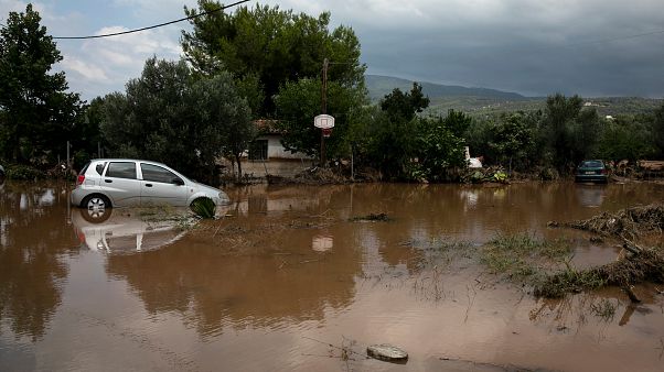 Greece Evoia Floods Greece Evoia Floods