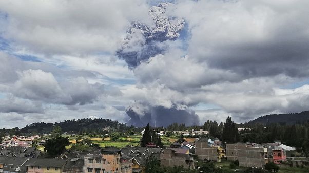 Megint felébredt a Sinabung Szumátrán Megint felébredt a Sinabung Szumátrán