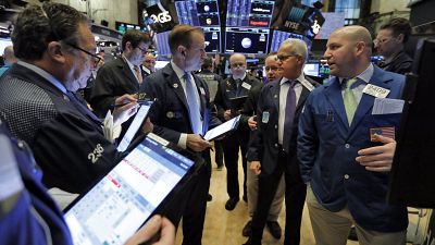 Stock market traders investing your money. Stock market traders investing your money.