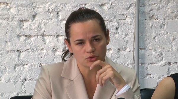 Tichanowskaja: Her mit der Macht! Tichanowskaja: Her mit der Macht!