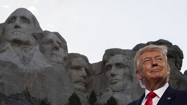 Trump vor Mount Rushmore Trump vor Mount Rushmore
