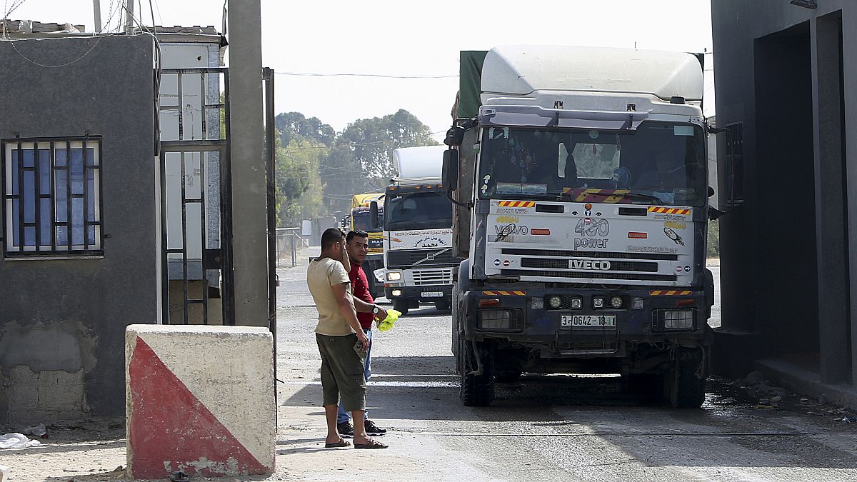 İsrail ile Gazze arasındaki Kerem Ebu Salim (Kerem Shalom) sınır kapısı 