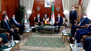 وزير الداخلية الإسباني في الجزائر