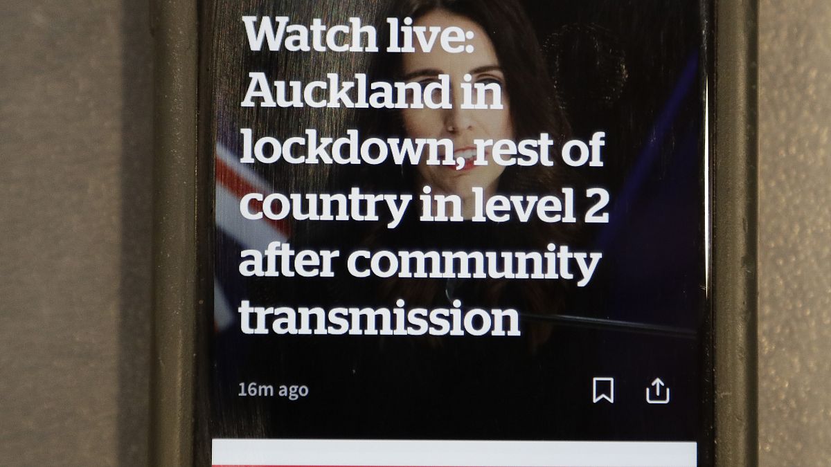 Virus Outbreak New Zealand