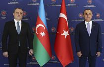 وزیران خارجهٔ آذربایجان و ارمنستان