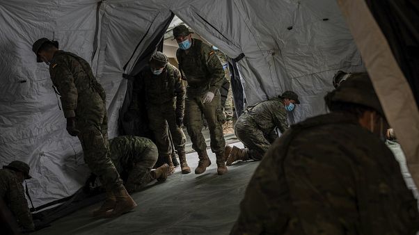 El Ejército español colabora en la lucha contra el coronavirus El Ejército español colabora en la lucha contra el coronavirus
