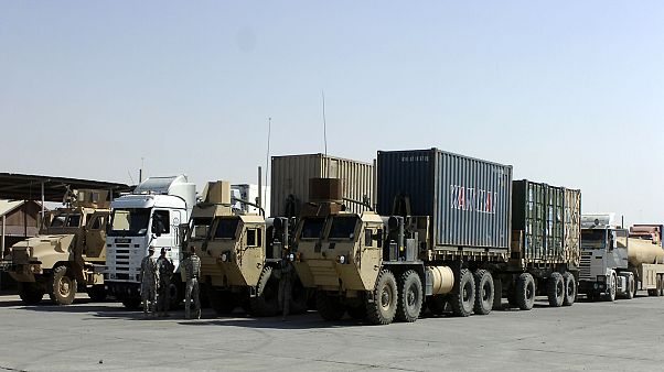 Irak'ta malzeme tırları, arşiv Irak'ta malzeme tırları, arşiv