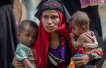 Bangladeş'e sığınan Arakanlı Müslümanlar