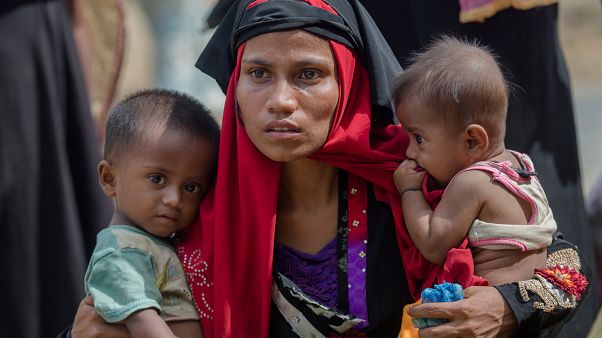 Bangladeş'e sığınan Arakanlı Müslümanlar Bangladeş'e sığınan Arakanlı Müslümanlar