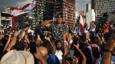 فيديو: مسيرة في بيروت بعد أسبوع على انفجار المرفأ الدامي