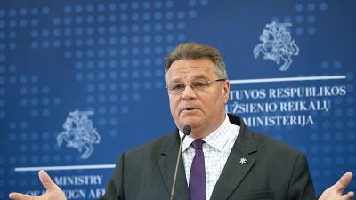 Linas Linkevicius told Euronews that Europe should consider sanctions against Belarus.