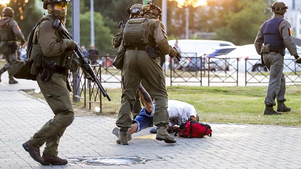Belarus'taki seçim protestoları devam ediyor. Belarus'taki seçim protestoları devam ediyor.