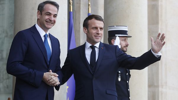 Κυριάκος Μητσοτάκης και Εμανουέλ Μακρόν στα Ηλύσια Πεδία (2901/2020) Κυριάκος Μητσοτάκης και Εμανουέλ Μακρόν στα Ηλύσια Πεδία (2901/2020)