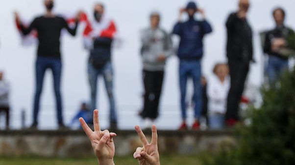 Четвертый день в Беларуси не прекращаются акции протеста Четвертый день в Беларуси не прекращаются акции протеста