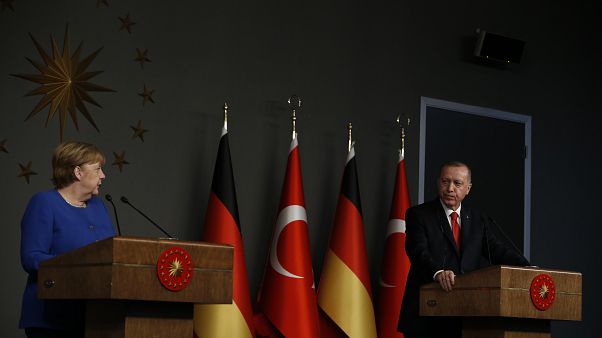 Μέρκελ και Ερντογάν Μέρκελ και Ερντογάν