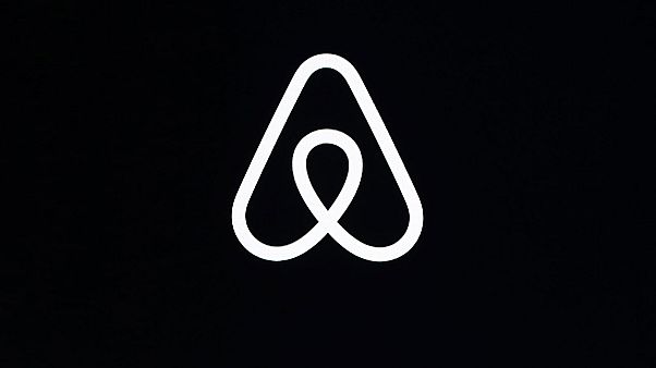 Archives : le logo d'Airbnb à San Francisco le 22 février 2020 Archives : le logo d'Airbnb à San Francisco le 22 février 2020