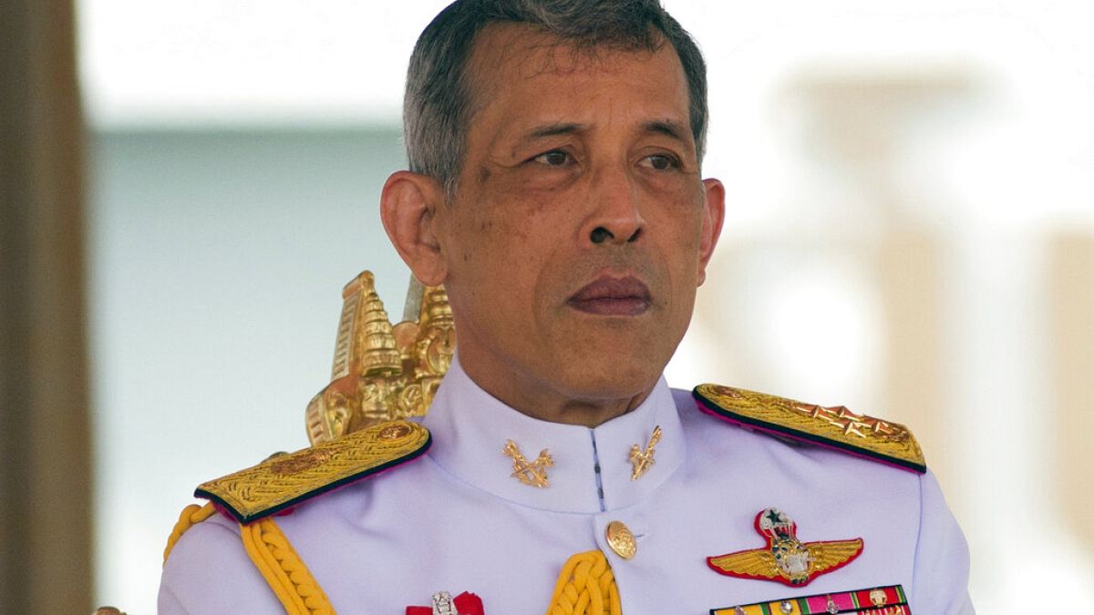 King Maha Vajiralongkorn in Bangkok im Mai 2017