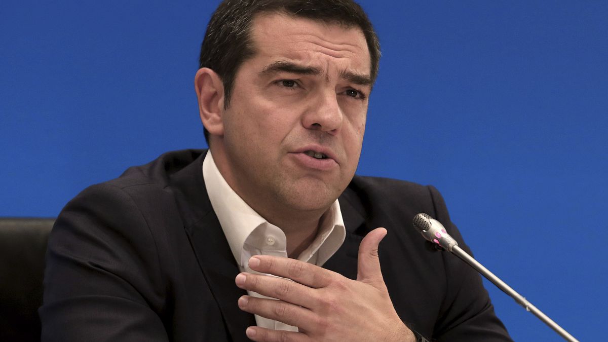 Syriza party leader Alexis Tsipras