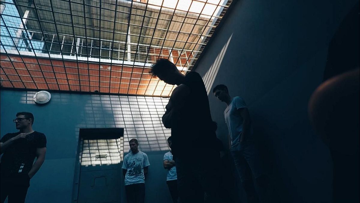 La cella di Claudio Locatelli, nelle prime ore di detenzione