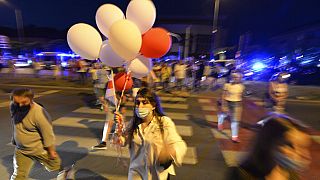 Des manifestations de soutien en Pologne, après la vague de répression au Bélarus