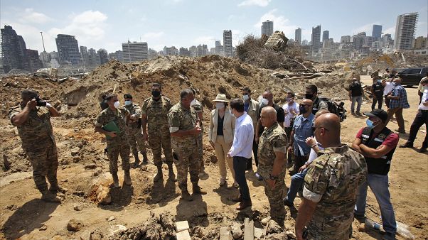 Il sottosegretario USA agli Affari Politici, David Hale, in visita a Beirut. 15.8.2020 Il sottosegretario USA agli Affari Politici, David Hale, in visita a Beirut. 15.8.2020