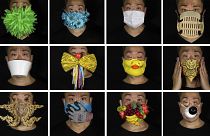 Kreatív és fantasztikus arcmaszkokat készít egy hongkongi művész