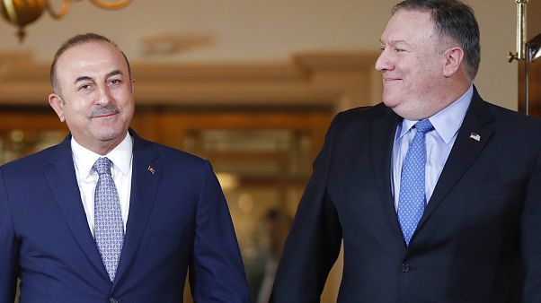 Türkiye Dışişleri Bakanı MEvlüt Çavuşoülu // ABD Dışişleri Bakanı Mike Pompeo (arşiv) Türkiye Dışişleri Bakanı MEvlüt Çavuşoülu // ABD Dışişleri Bakanı Mike Pompeo (arşiv)