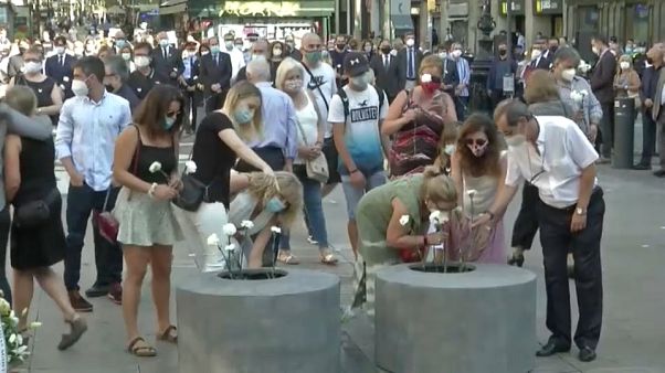Homenaje a las víctimas del atentado yihadista Homenaje a las víctimas del atentado yihadista