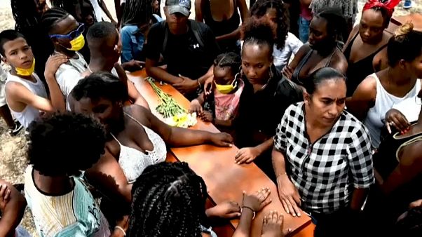 Funeral por los adolescentes asesinados en Cali Funeral por los adolescentes asesinados en Cali