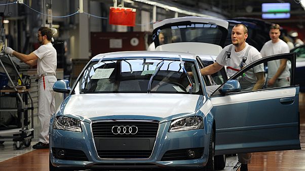 Az Audi ingolstadti gyára Az Audi ingolstadti gyára