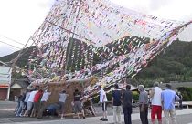 ویدئو؛ وداع با ارواح نیاکان در جزیره نیشینوشیما ژاپن