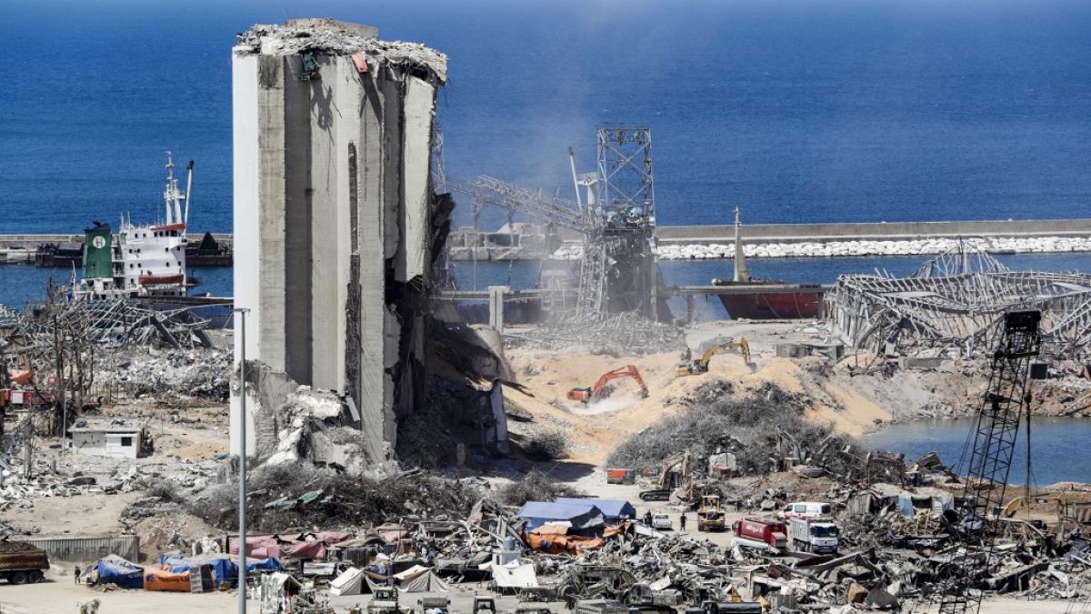 Porto di Beirut, cosa resta dopo l'esplosione