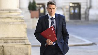 Gavin Williamson, then education minister, arrives at the Foreign and Commonwealth Office (FCO), ahead of a government Cabinet meeting, in London, Tuesday July 21, 2020.