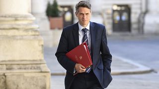 Gavin Williamson, then education minister, arrives at the Foreign and Commonwealth Office (FCO), ahead of a government Cabinet meeting, in London, Tuesday July 21, 2020. 