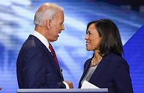Joe Biden e Kamala Harris in corsa alle Presidenziali Usa