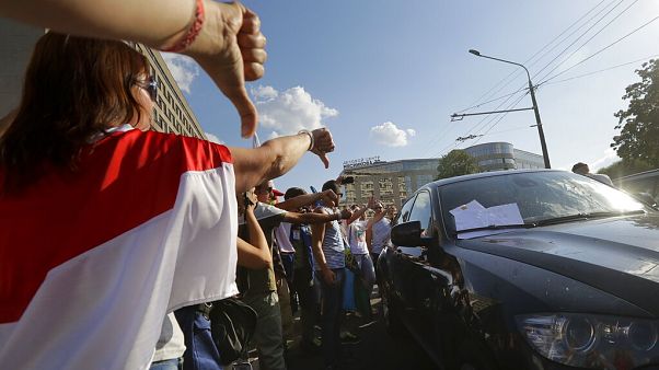 Abgelehnt und ausgebuht: Alexander Lukaschenko Abgelehnt und ausgebuht: Alexander Lukaschenko