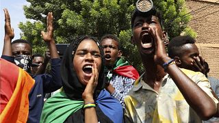 جانب من مظاهرات السودان 17 أغسطس 2020