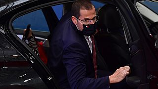 Malta's Prime Minister Robert Abela arrives for an EU summit at the European Council building in Brussels, Friday, July 17, 2020