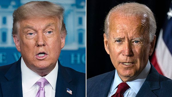 ABD Başkanı Trump ve başkanlık yarışındaki rakibi Joe Biden ABD Başkanı Trump ve başkanlık yarışındaki rakibi Joe Biden