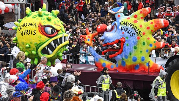 Karneval Februar 2020 - Coronavirus schon dabei Karneval Februar 2020 - Coronavirus schon dabei