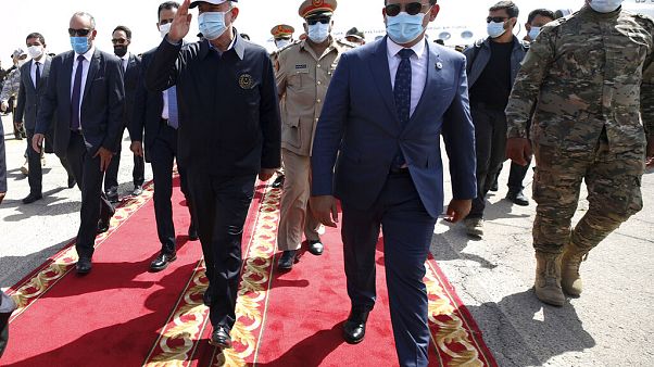 Ο υπουργός Άμυνας της Τουρκίας, Χουλουσί Ακάρ, στην Τρίπολη της Λιβύης Ο υπουργός Άμυνας της Τουρκίας, Χουλουσί Ακάρ, στην Τρίπολη της Λιβύης