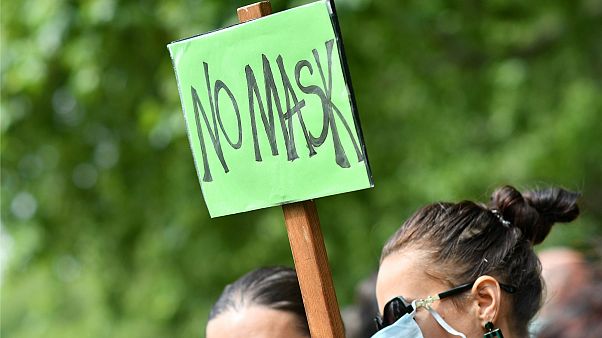 Maske karşıtı protesto Maske karşıtı protesto