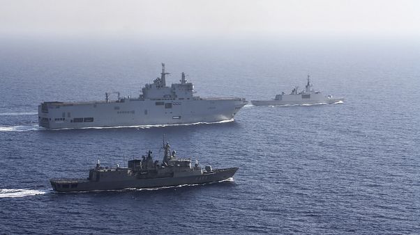 Ελληνο-γαλλική ναυτική άσκηση στην ανατολική Μεσόγειο Ελληνο-γαλλική ναυτική άσκηση στην ανατολική Μεσόγειο