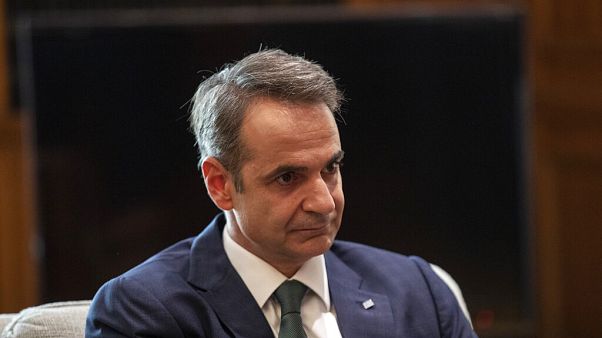 Ο πρωθυπουργός της Ελλάδας, Κυριάκος Μητσοτάκης Ο πρωθυπουργός της Ελλάδας, Κυριάκος Μητσοτάκης