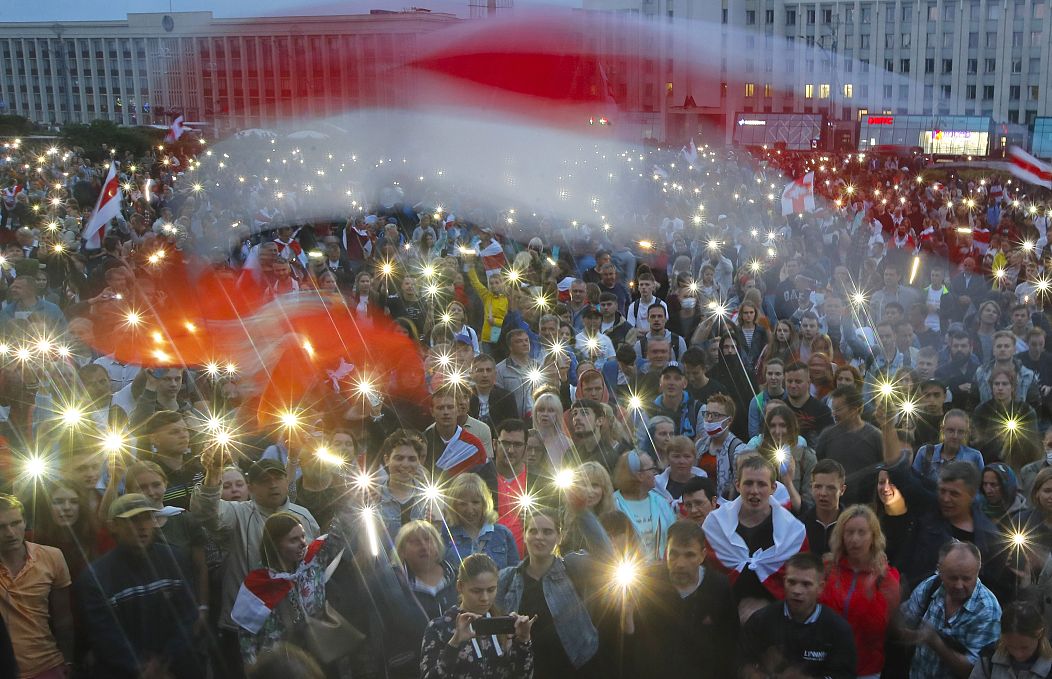 August 19, 2020. Dmitri Lovetsky/AP Photo