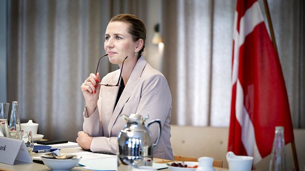 Danimarka Başbakanı Mette Frederiksen Danimarka Başbakanı Mette Frederiksen