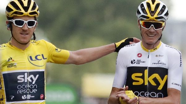 Tour 2018: quando erano ancora bei tempi per Thomas e Froome... Tour 2018: quando erano ancora bei tempi per Thomas e Froome...