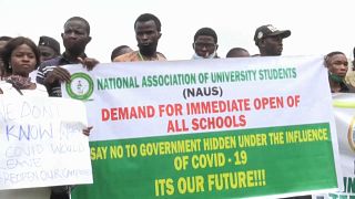 Students in Nigeria demand reopening of schools